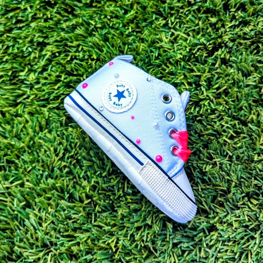 BOSS Baby Embellished Baby Shoes - Picture 3 of 4